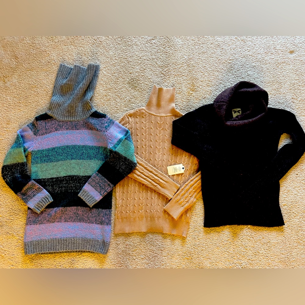 Bundle of three sweaters